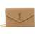 Saint Laurent "Envelope Cassandre" Wallet With Chain BEIGE