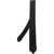 Saint Laurent "Skinny Evening" Tie With Logo BLACK