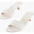 THE ROW Canvas Combo Sandals 4Cm White