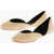 THE ROW Suede Gemma Ballet Flats Beige