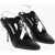 Manolo Blahnik Leather Jijara Slingbacks With Contrasting Details 10Cm Black
