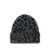 ANINE BING Anine Bing Elia Alpaca-Wool Beanie Grey Leopard Pattern GREY LEOPARD PRINT