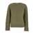 ANTONELLI 'Adriano' Green Sweater With Brushed-Effect In Wool Blend Woman GREEN