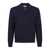 Lardini Lardini Double Knitted Bomber Jacket Clothing BLUE