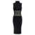 Elisabetta Franchi Elisabetta Franchi Gauze Insert Dress Black