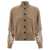Brunello Cucinelli Brunello Cucinelli Sequin Sleeve Cardigan Beige