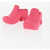 Bottega Veneta Rubber Flash Mules 7Cm Pink