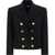 Balmain Wool Double-breasted Coat NOIR