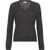 Brunello Cucinelli Dazzling Cable's Sweater in Mohair, cotton and wool PIOMBO
