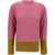Marni Color block wool Sweater CAMELLIA