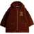 MINI RODINI Sweat Jacket BROWN