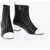 CAREL PARIS Two-Tone Estime Bis Booties With Patent Details 6Cm Black & White