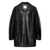 COURRÈGES Courrèges Vinyl Bomber Jacket Black