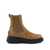 TOD'S Tod'S Camel Suede And Leather Boots SIGARO CHIARO