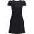 Alexander McQueen Mini Dress in Wool BLACK