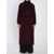 Max Mara Albata Furry Coat Red