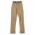 MSGM Beige Pants With Elastic Drawstring Waist In Wool Stretch Man Beige