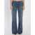 Jean Paul Gaultier Denim Front Zipped Trousers BLUE