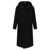 Y-3 Yohji Yamamoto Hooded Coat Black