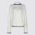 Jil Sander Jil Sander White Wool Knitwear CLOUD