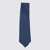 ZEGNA Zegna Blue And Whte Silk Tie BLUE