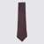 ZEGNA Zegna Dark Red Silk Tie PURPLE