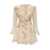 ZIMMERMANN Zimmermann Zimmermann Short Silk Dress With Print Beige