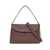 Orciani Orciani Orciani Brown Leather Shoulder Bag With Flap BROWN