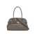 Orciani Orciani Orciani Taupe Leather Hand Bag With Metallic Detailing Beige