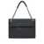 Orciani Orciani Orciani Black Leather Shoulder Bag With Chain Black