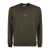 Stone Island Stone Island Crewneck Sweatshirt With 'Institutional Five' Print GREEN