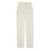 Elisabetta Franchi White Pants With Elasticated Waist With Drawstring In Fabric Woman WHITE