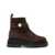 Jimmy Choo Jimmy Choo Meena Suede Leather Boots BROWN