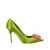 Roger Vivier Roger Vivier Heeled Shoes V403 (BRIGHT GREEN)+ M828 (ROS