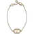Valentino Garavani Ovalette Bracelet ORO/CREAM