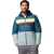 Columbia Powder Pass Hooded Jacket Blue