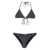 Gucci Gucci Triangle Bra Bikini Black
