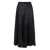 Diesel Diesel Flared Skirt With Logo Black