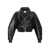 Givenchy Givenchy Givenchy Black Leather Bomber Jacket Black