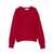 DUNST Dunst Wool Crewneck Sweater RED
