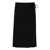 DUNST Dunst Midi Wrap Skirt Black