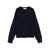 DUNST Dunst Wool Crewneck Sweater BLUE