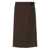 DUNST Dunst Midi Wrap Skirt BROWN