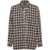 DSQUARED2 Butch Check Shirt CHARCOAL/WHITE/RED