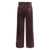 Miu Miu Miu Miu Pantaloni Velvet Chambray Brown