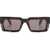 Off-White Tortoiseshell Rectangular Moberly Sunglasses With Monogram Brown