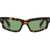 Off-White Tortoiseshell Miramar Sunglasses With Colored Lenses Brown