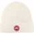 CANADA GOOSE Ribbed Wool Toque WHITE