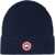 CANADA GOOSE Ribbed Wool Toque BLUE