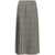 Thom Browne Silk Tweed Skirt BLK/WHT